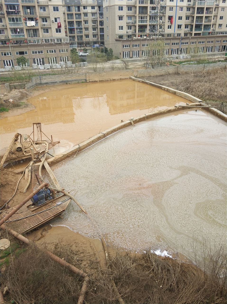方城沉淀池淤泥清理-厂区废水池淤泥清淤