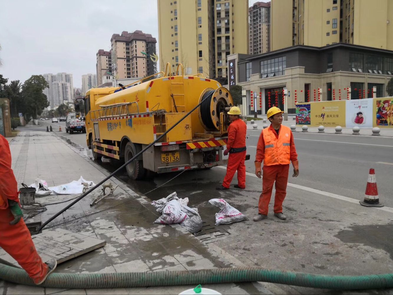 方城排污管道清淤-管道清洗